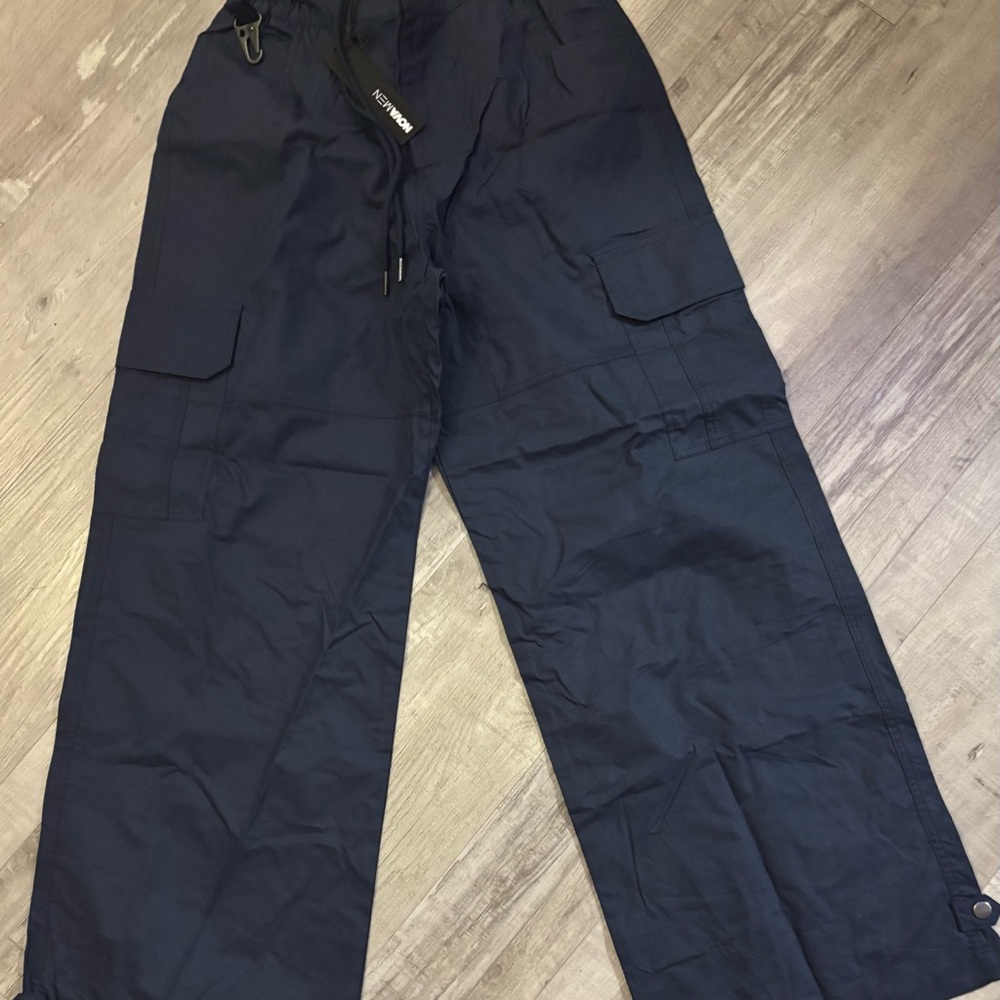 Fashion Nova Black Cargo Pants